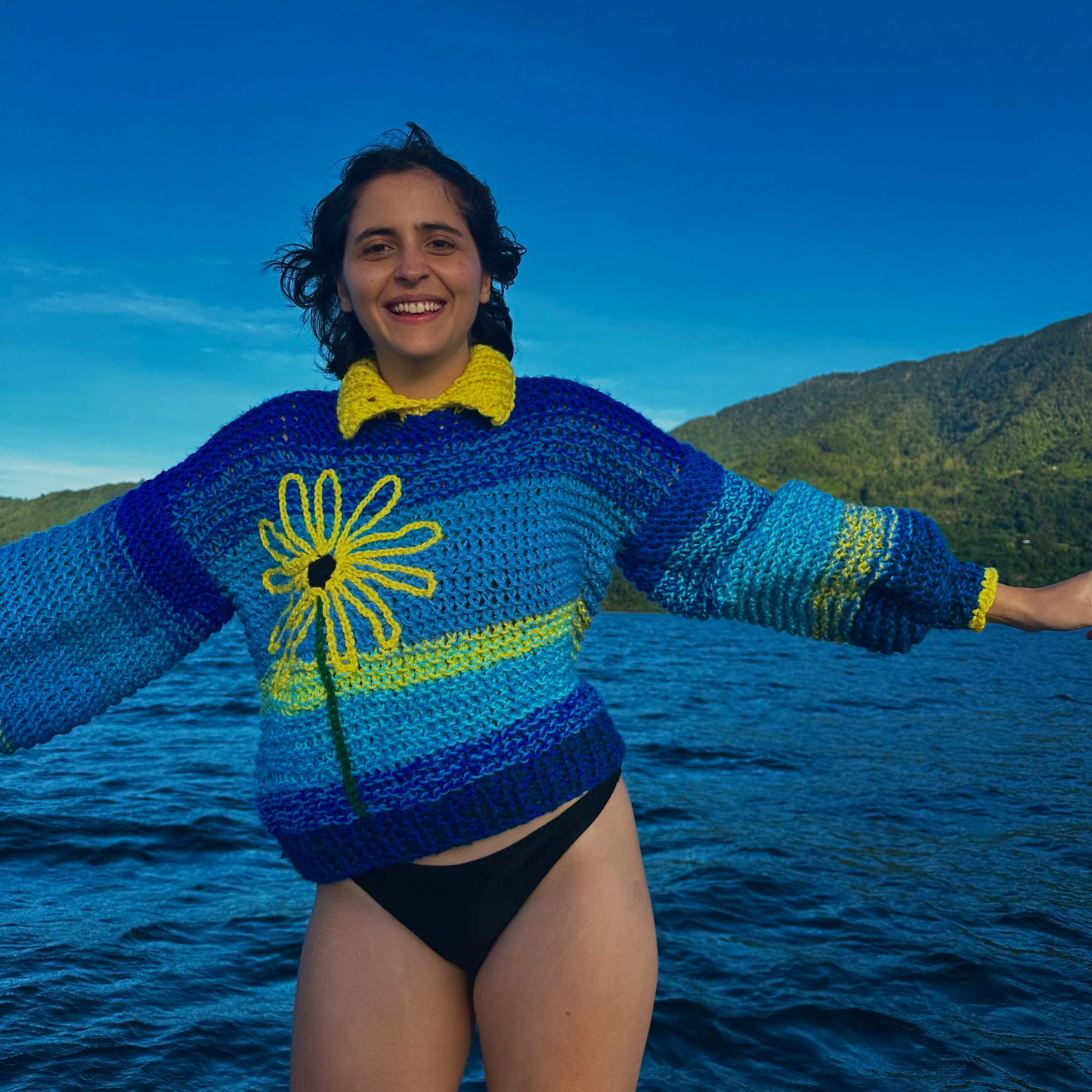 Patrón + Clases Sunflower Sweater