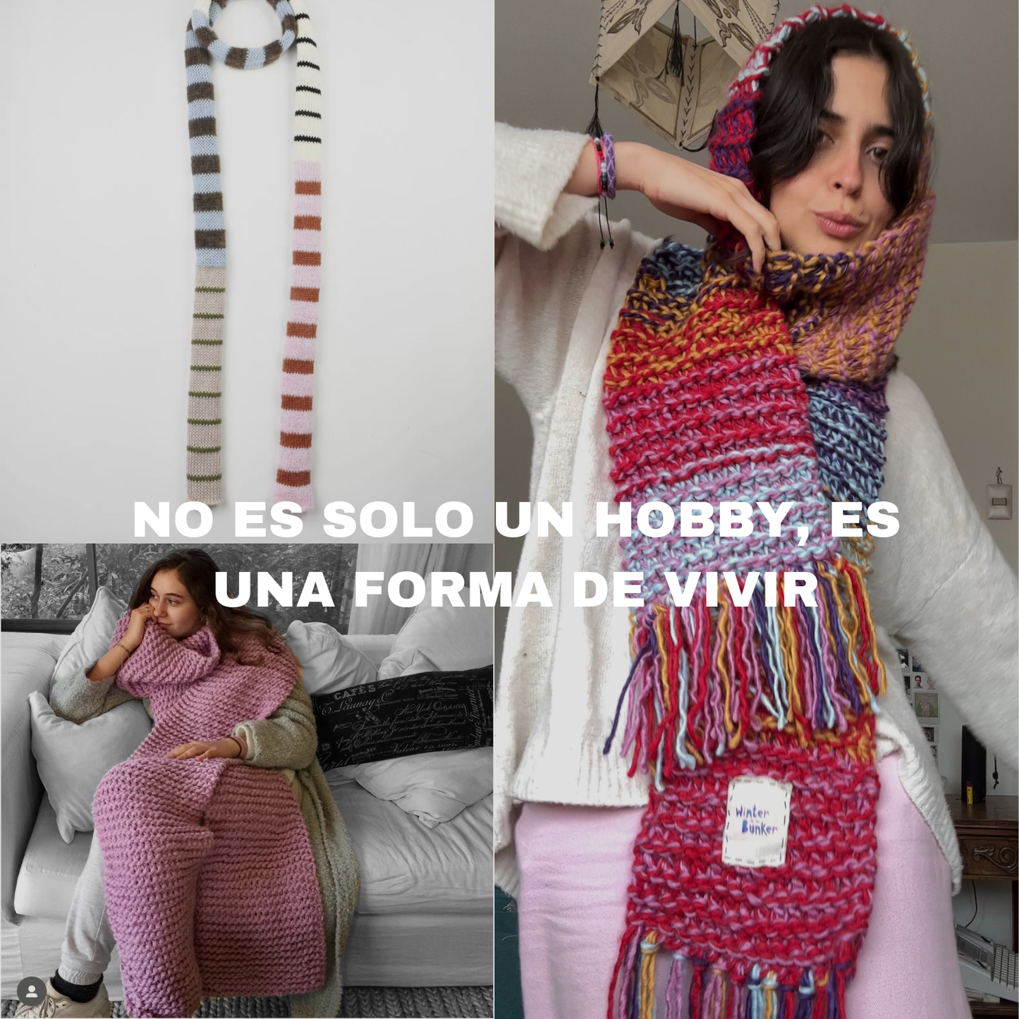 Aprende a tejer desde cero — Curso online en vivo