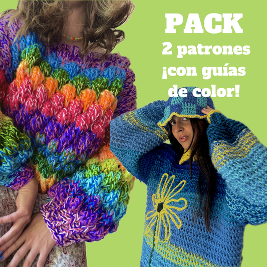 Oferta: 2 Patrones + Guías de Color