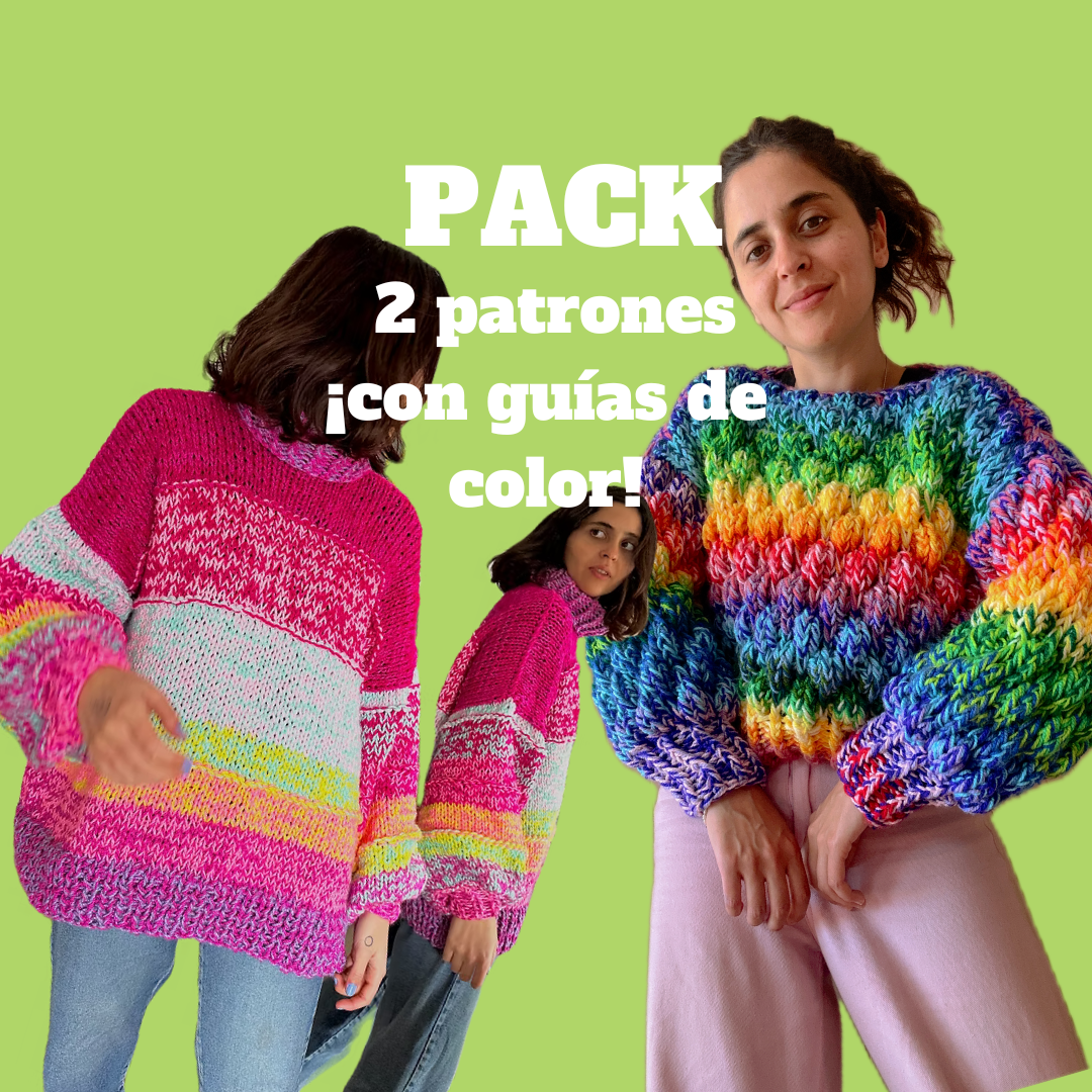 Oferta: 2 Patrones + Guías de Color