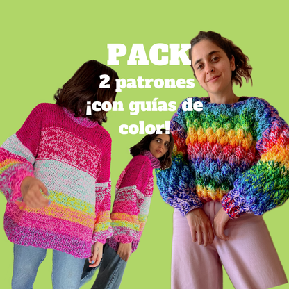 Oferta: 2 Patrones + Guías de Color