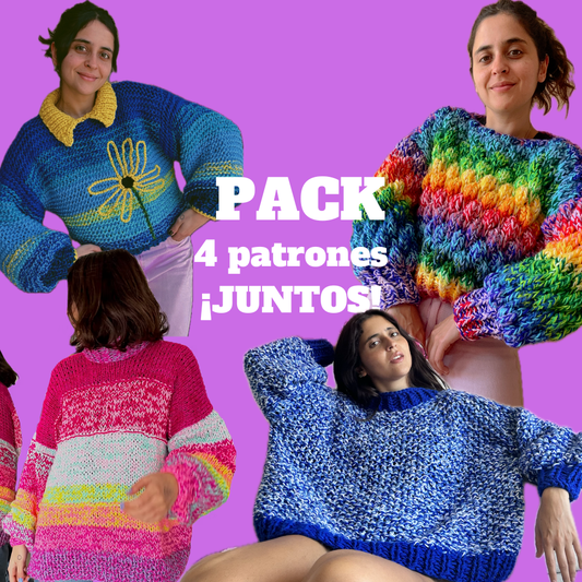 Oferta: 4 patrones juntos