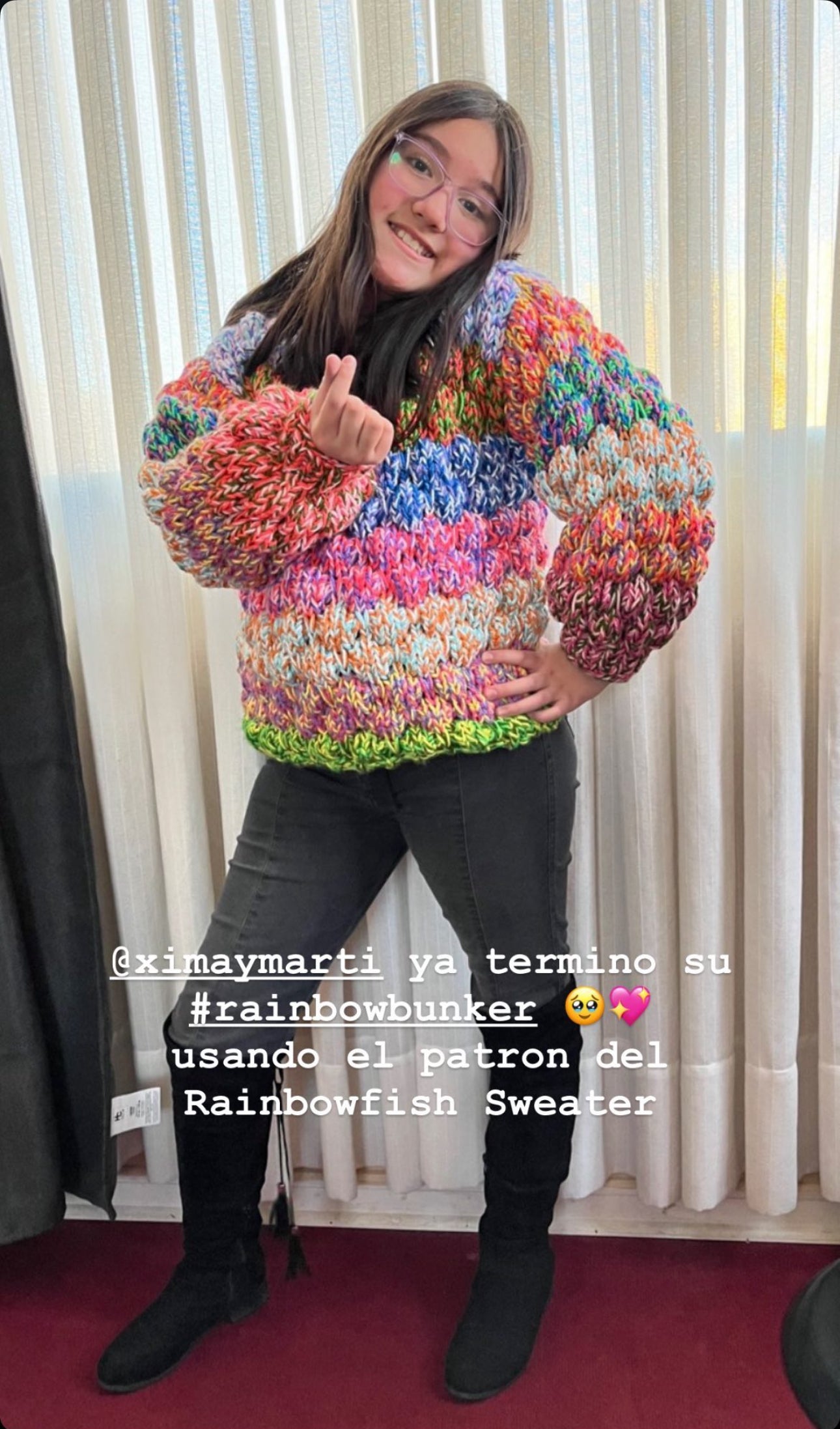 Clase Rainbowfish Sweater + Patrón
