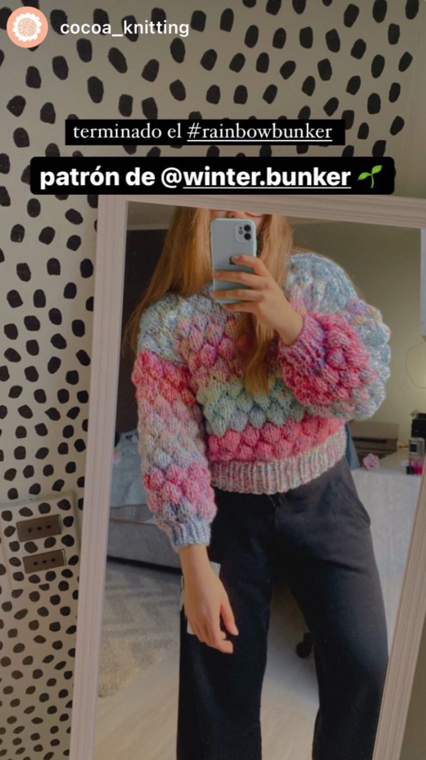 Clase Rainbowfish Sweater + Patrón