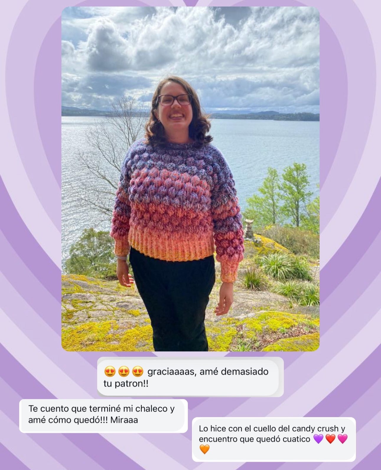 Clase Rainbowfish Sweater + Patrón