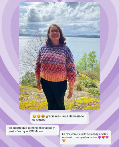 Clase Rainbowfish Sweater + Patrón