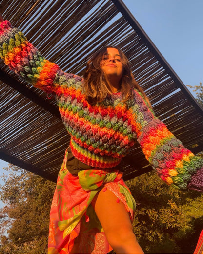 Clase Rainbowfish Sweater + Patrón