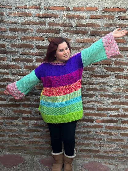 Diseña y Teje tu Primer Sweater - Curso Pregrabado con Acceso Inmediato