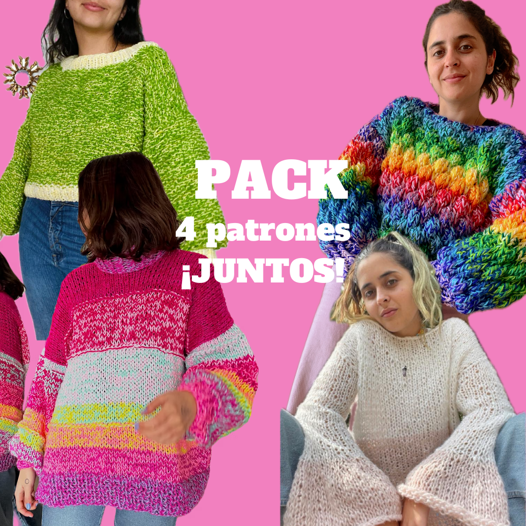 Oferta: 4 patrones juntos