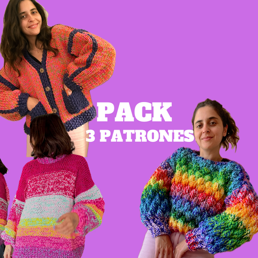 Oferta: 3 Patrones Juntos