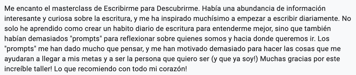 Testimonio de WhatsApp 8