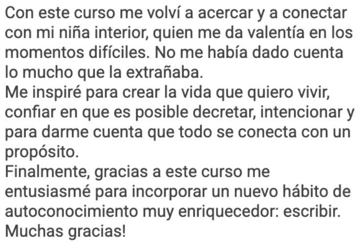 Testimonio de WhatsApp 5