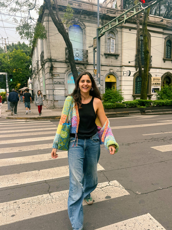 Patrón PDF + Video Clases Cotton Cardi