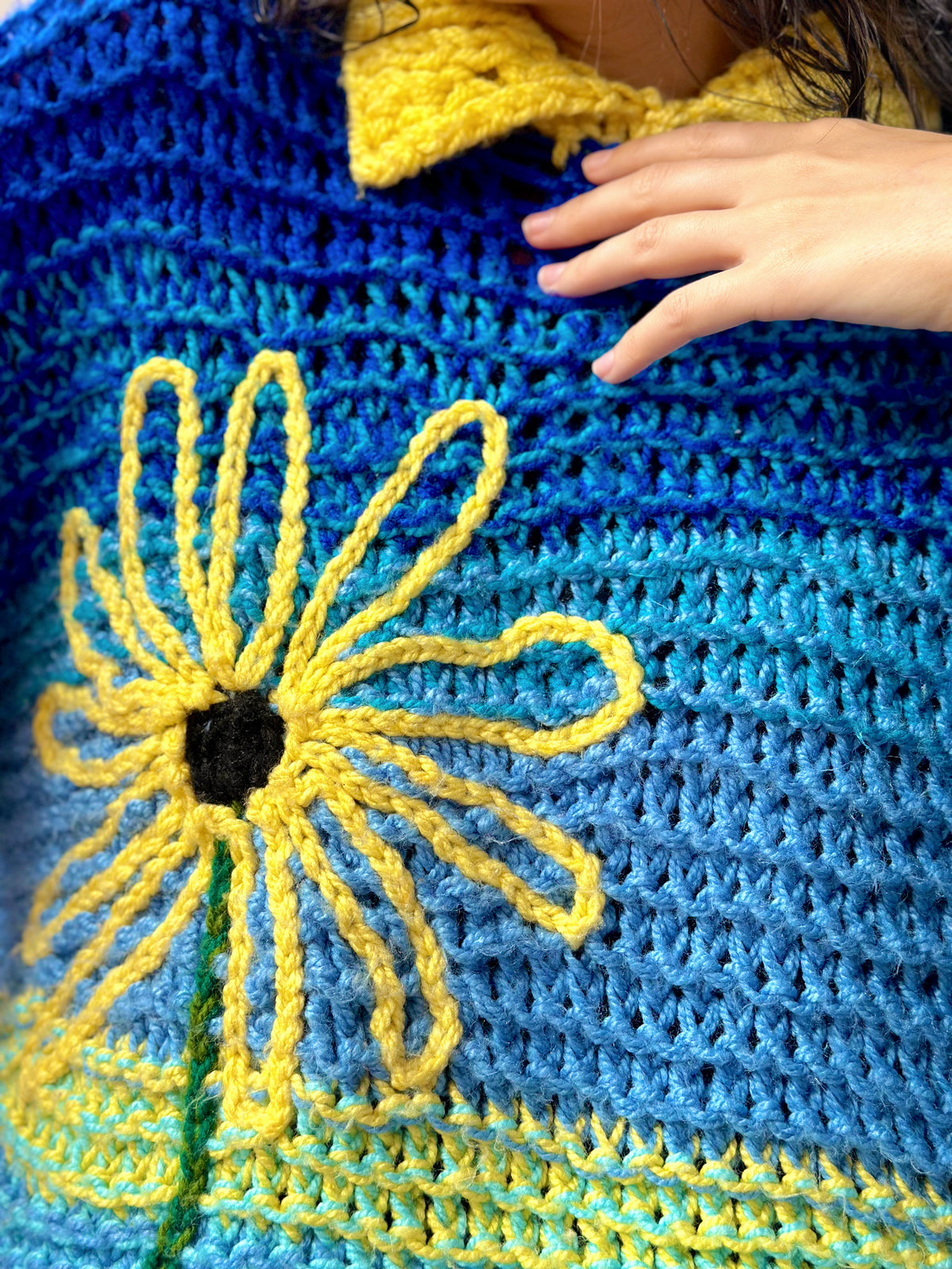 Patrón Sunflower Sweater – PDF + Video Clases