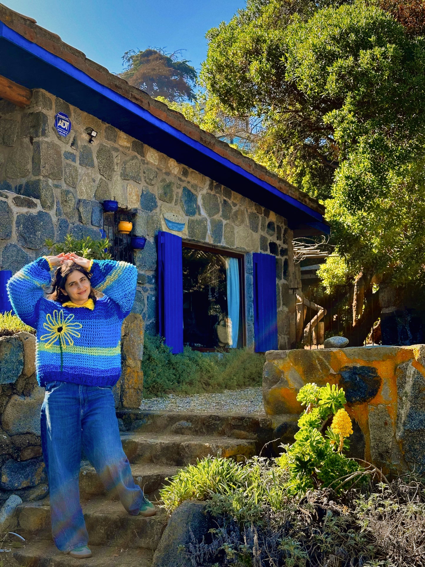 Clase Sunflower Sweater + Patrón