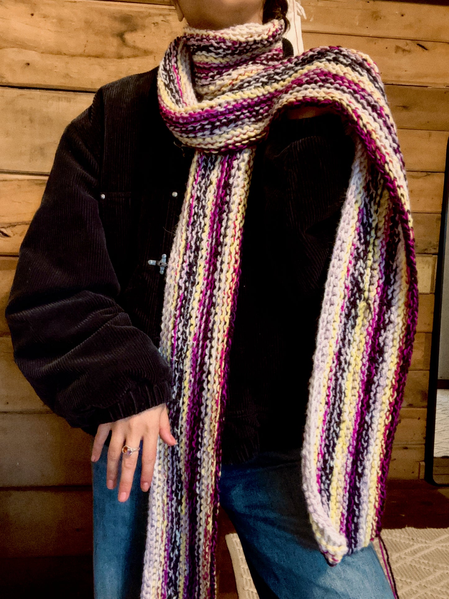 Clases The Weekend Scarf + Patrón