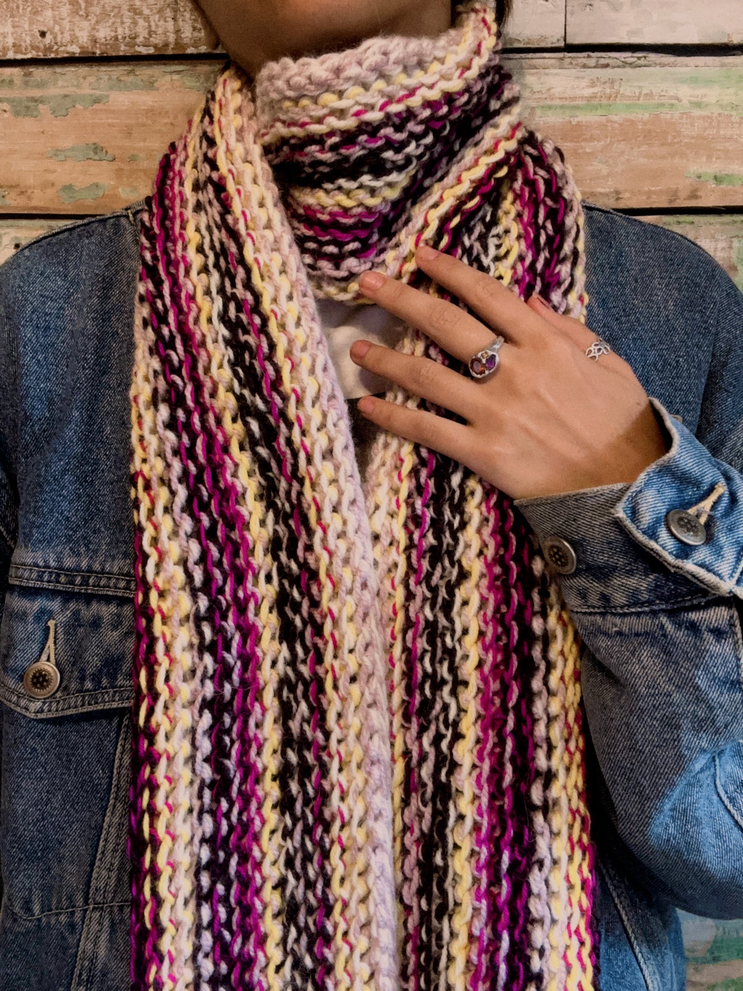 Clases The Weekend Scarf + Patrón