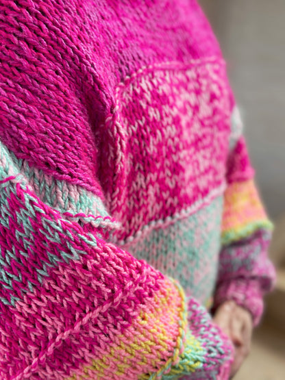 Patrón Candy Crush Sweater – PDF + Video Clase